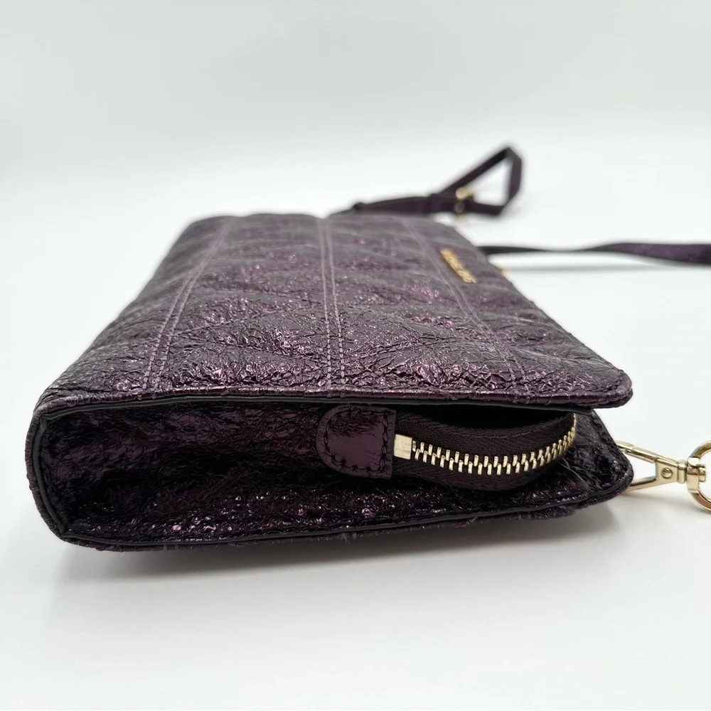 MICHAEL KORS Damson Large Crossbody Clutch Bag
